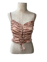 Load image into Gallery viewer, Champagne Crop Top