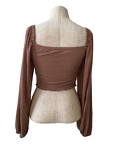 Load image into Gallery viewer, Choco Crop Top