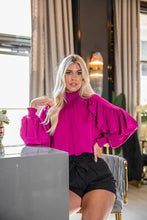 Load image into Gallery viewer, Victoria Ruffle Sleeve Blouse
