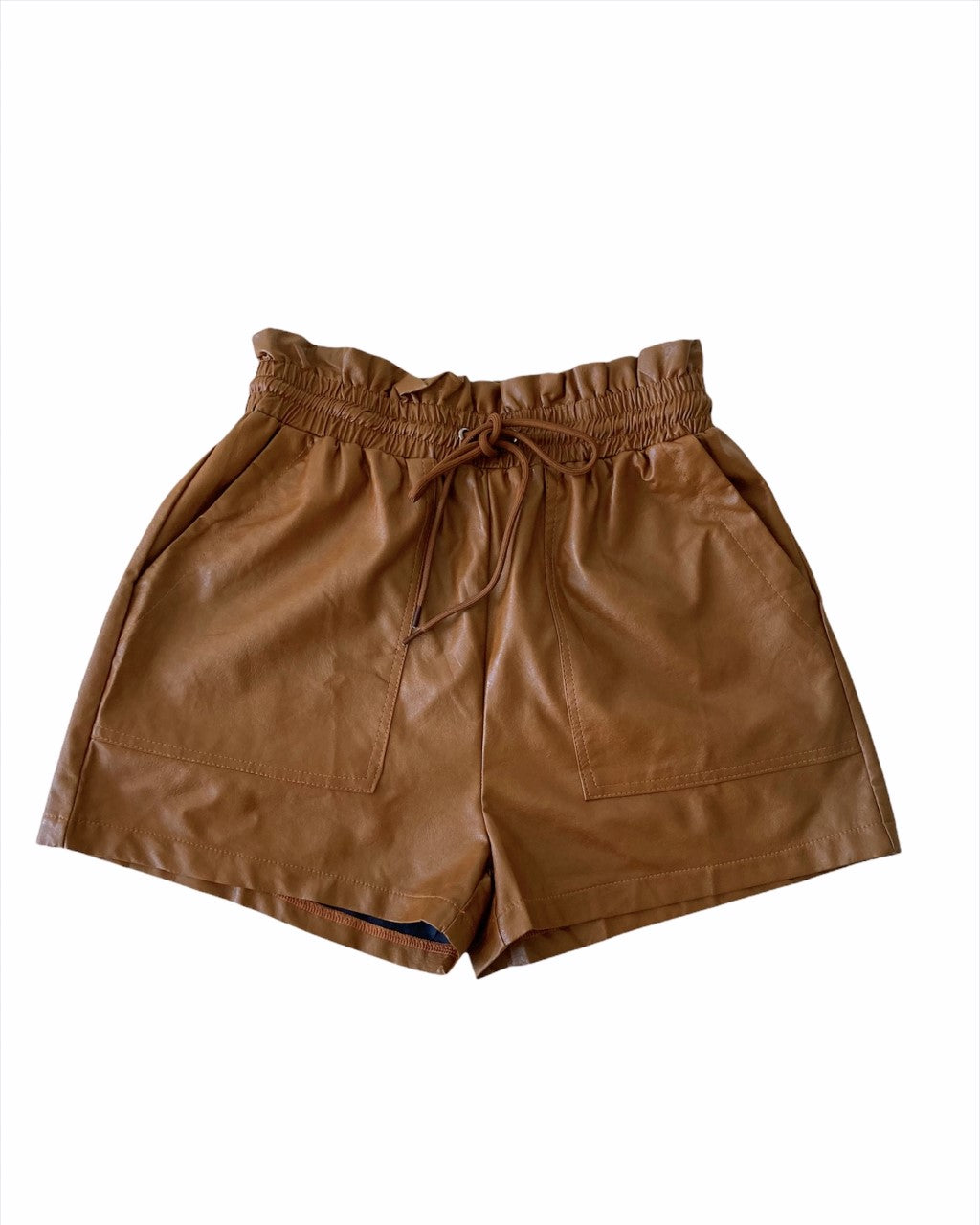 Serena Faux Leather Shorts