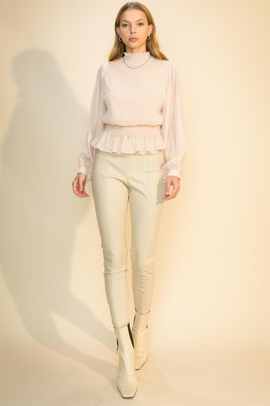 Bella Balloon Sleeve Top