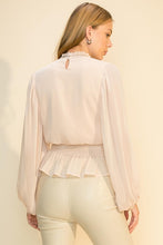 Load image into Gallery viewer, Bella Balloon Sleeve Top
