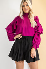 Load image into Gallery viewer, Victoria Ruffle Sleeve Blouse
