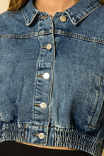 Load image into Gallery viewer, Mia Crop Denim Jacket
