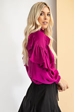 Load image into Gallery viewer, Victoria Ruffle Sleeve Blouse
